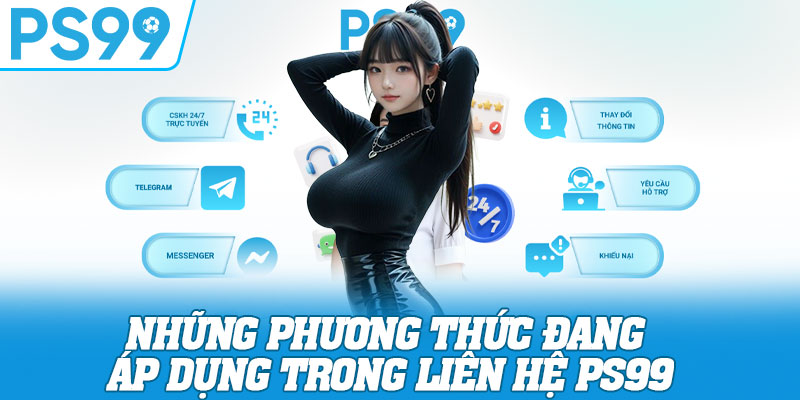 Những phương thức đang áp dụng trong liên hệ PS99