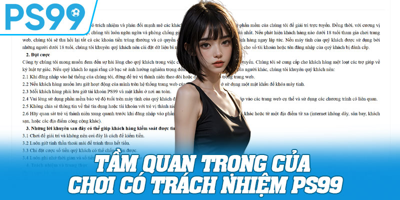 Tầm quan trọng của chơi có trách nhiệm PS99