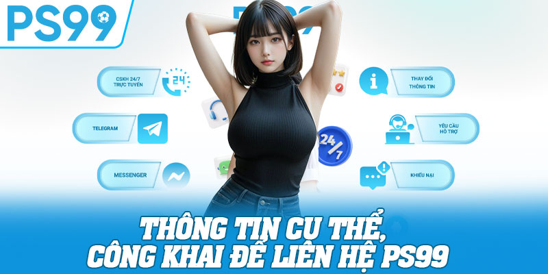 Thông tin cụ thể, công khai để liên hệ PS99