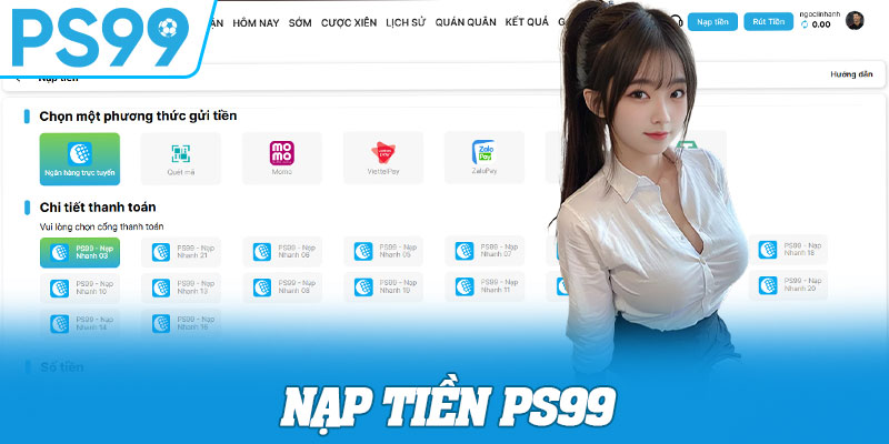 Nạp Tiền PS99